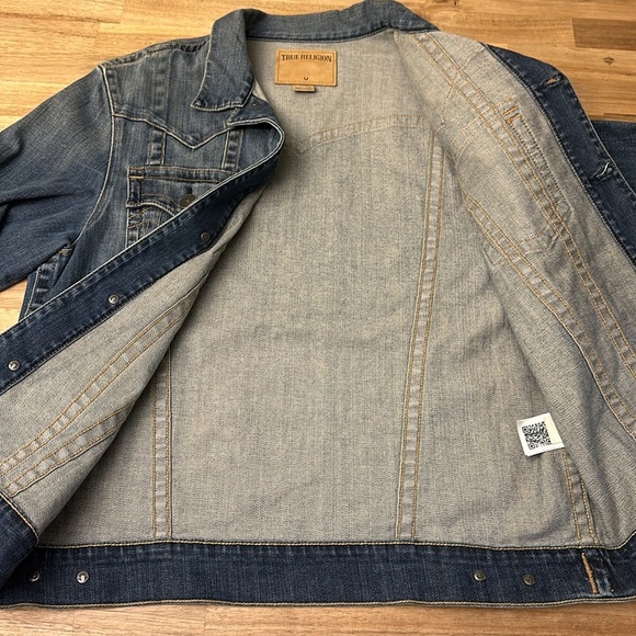 TRUE RELIGION ⭐️  World Tour Jimmy western denim jacket - Picture 5 of 5